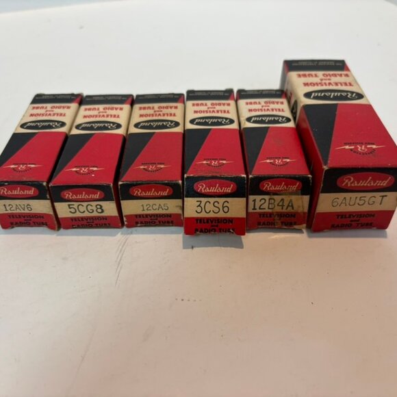 Lot of 8 Vintage Electronic Tubes untested - Picture 2 of 11